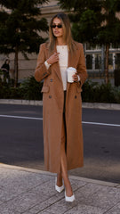 MVN - Lost In New York Coat - Camel