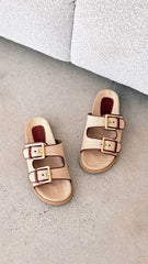 Tenzin Slides - Natural Raffia