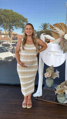 Mikayla Maxi Dress - Beige
