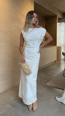 Luci Maxi Dress - White