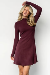 Linde Ribbed Short Dress | Mulberry